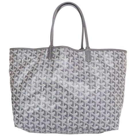 goyard tote bag grey